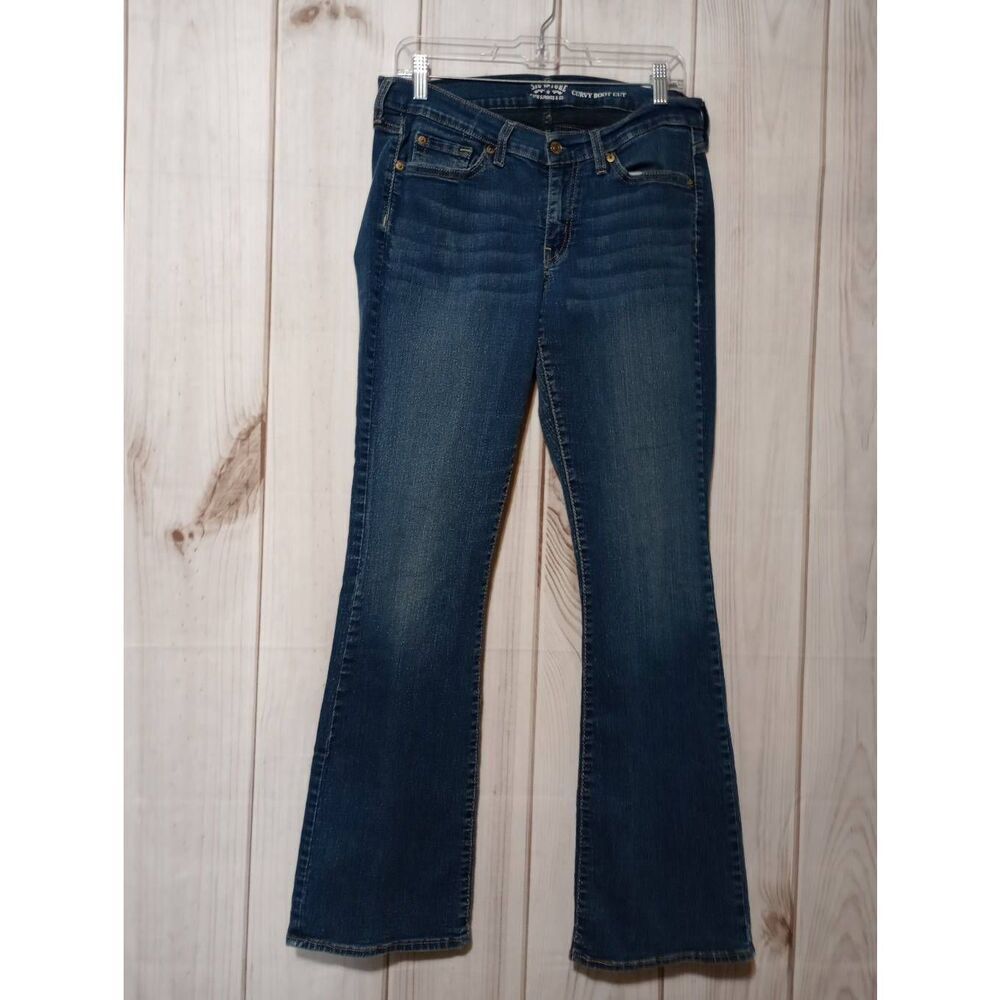 Levi's Jeans Ladies 14 Curvey Bootcut Low Rise Western